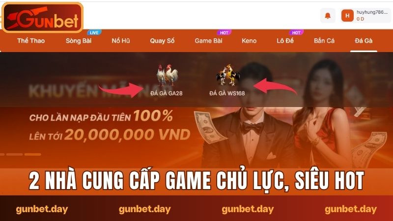 2 nhà cung cấp game chủ lực, siêu hot