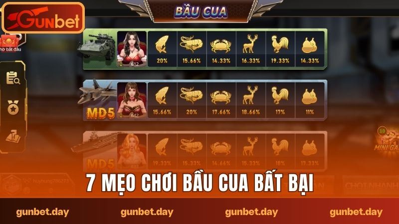 7 mẹo chơi bầu cua được chuyên gia khuyên dùng