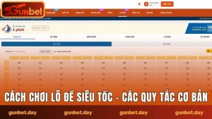 Cách chơi lô đề siêu tốc