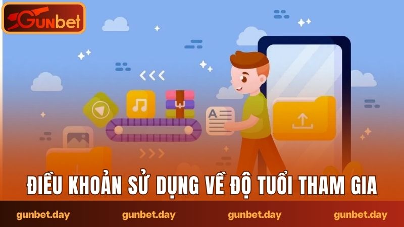 Điều khoản sử dụng về độ tuổi tham gia trải nghiệm