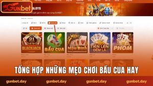 Mẹo chơi bầu cua