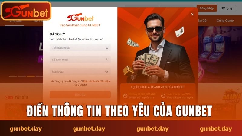 Người chơi cần điền chính xác dữ liệu theo yêu cầu của hệ thống