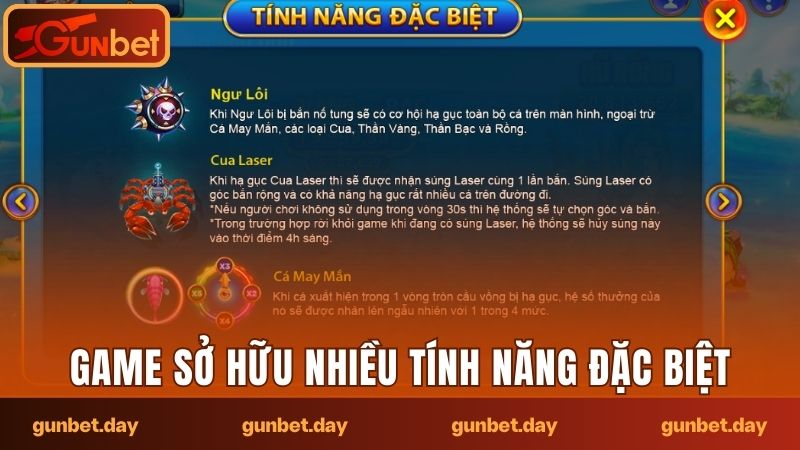 Nhiều tính năng đặc biệt cho hội viên thỏa thích trải nghiệm