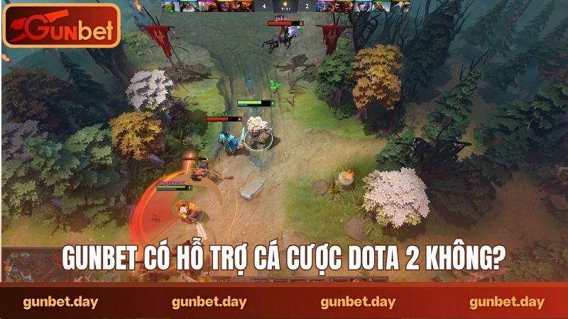 Gunbet có hỗ trợ cá cược Dota 2 không